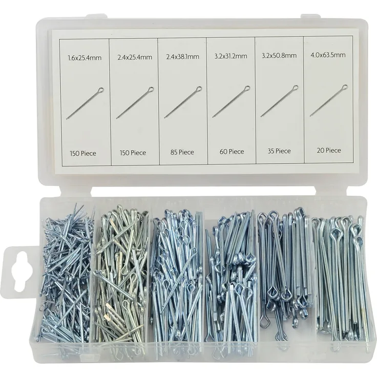 Rolson 61297 500pc Splinte-Sortiment