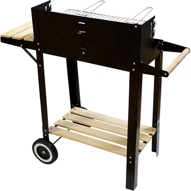 Kynast Deluxe Holzkohlegrillwagen, Grillfläche 50 x 24,8 cm – Bild 3
