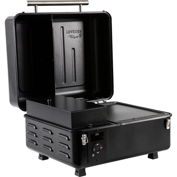 Traeger Pelletgrill Ranger, schwarz, 53 x 51 x 33 cm – Bild 2