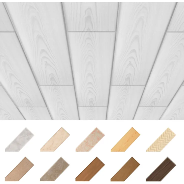 Deckenpaneele aus XPS Styropor - Deckenverkleidung leicht und stabil - viele Muster & Farben:P-01 Buche hell, Max. Paket (bester Preis)
