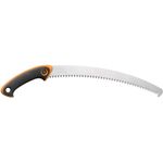 Fiskars Profi Handsäge für frisches Holz, Grobzahnung, Hochwertiges Stahl-Sägeblatt, Schwarz-Orange, SW-330, 1020199