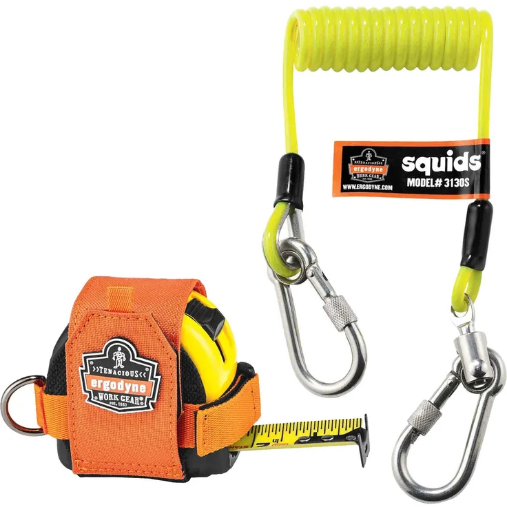Ergodyne Squids Tape Measure Tethering Kit-2lbs - 0.9kg 3190 Kit Maßband zum Anbinden, 0,9 kg