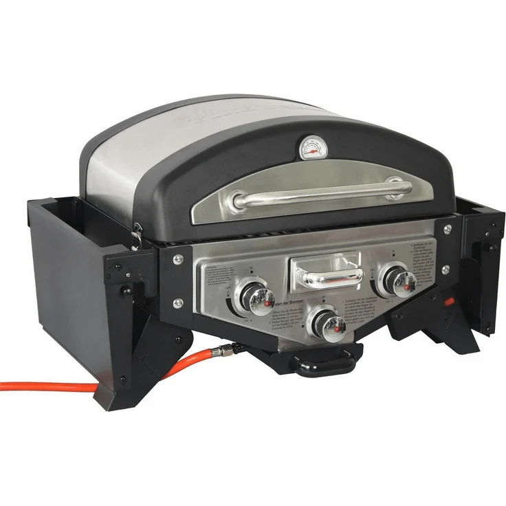 El Fuego Gasgrill klein, Medison, silber, 38 x 118.5 x 52 cm, AY5261 – Bild 2