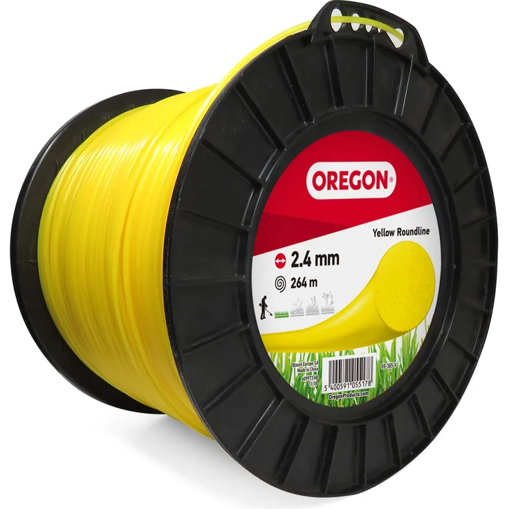 OREGON Freischneidefaden Gelb Roundline 2,4 mm x 264 m