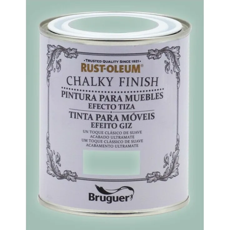 Malerei-Effekt Kreide Chalk Paint Xylazel | 750 ml - Türkis - Rust-oleum