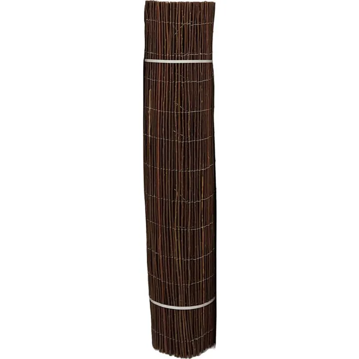 Weidenmatte Sichtschutzzaun Sichtschutz 100 cm x 5 m Weide Windschutz