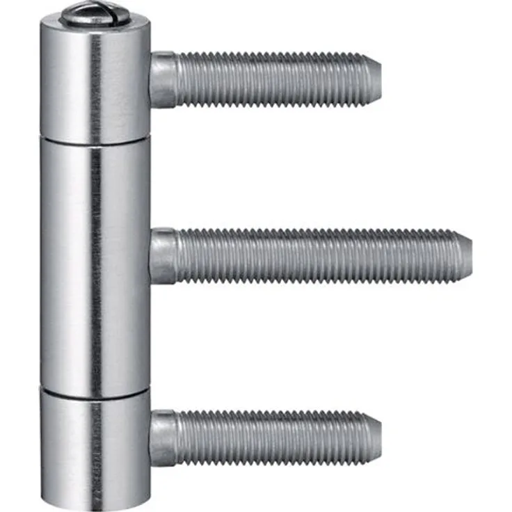 Einbohrband 3-tlg. BAKA C 1-20 WF mit Stiftsicherung, 20 mm, Stahl verzinkt , 1 Stück