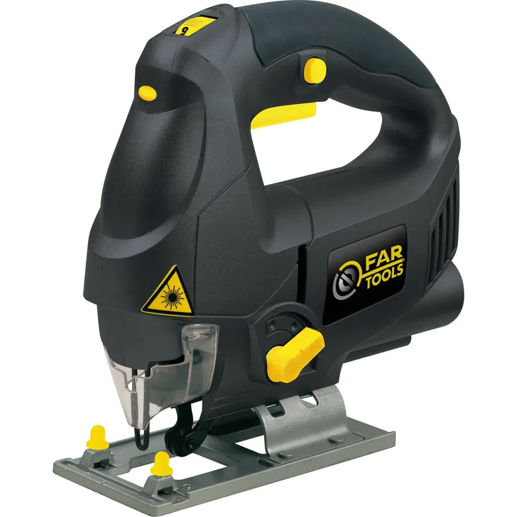 Fartools JS 710Q Stichsäge, 800 W, Drehzahlregelung Pendelbewegung maximale Schneidekapazität: 80 mm