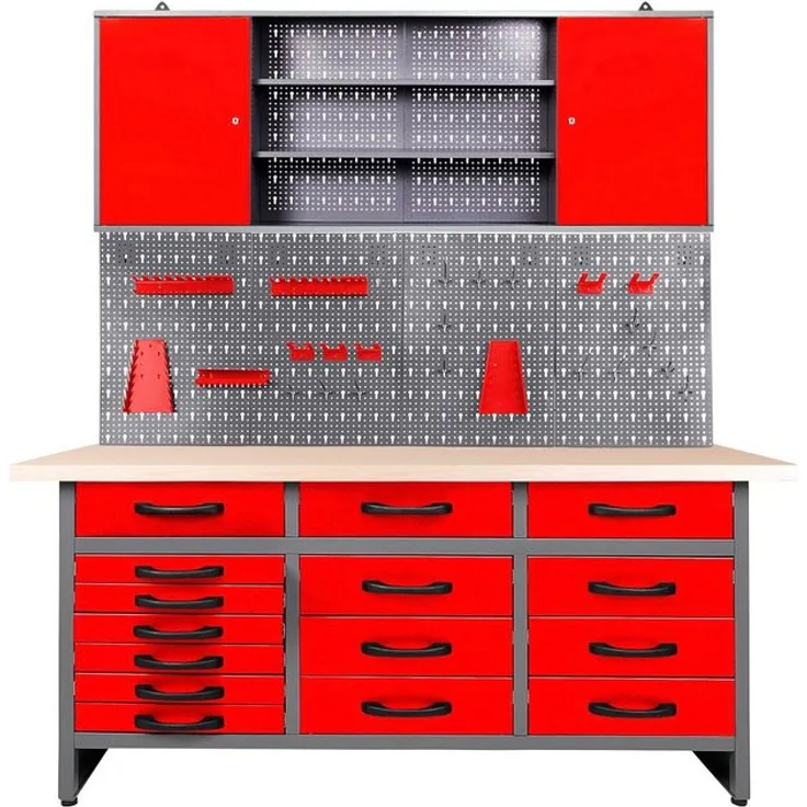 ONDIS24 Werkstatt-Set »Konny«, 160 cm, höhenverstellbar, inkl. Hakenset