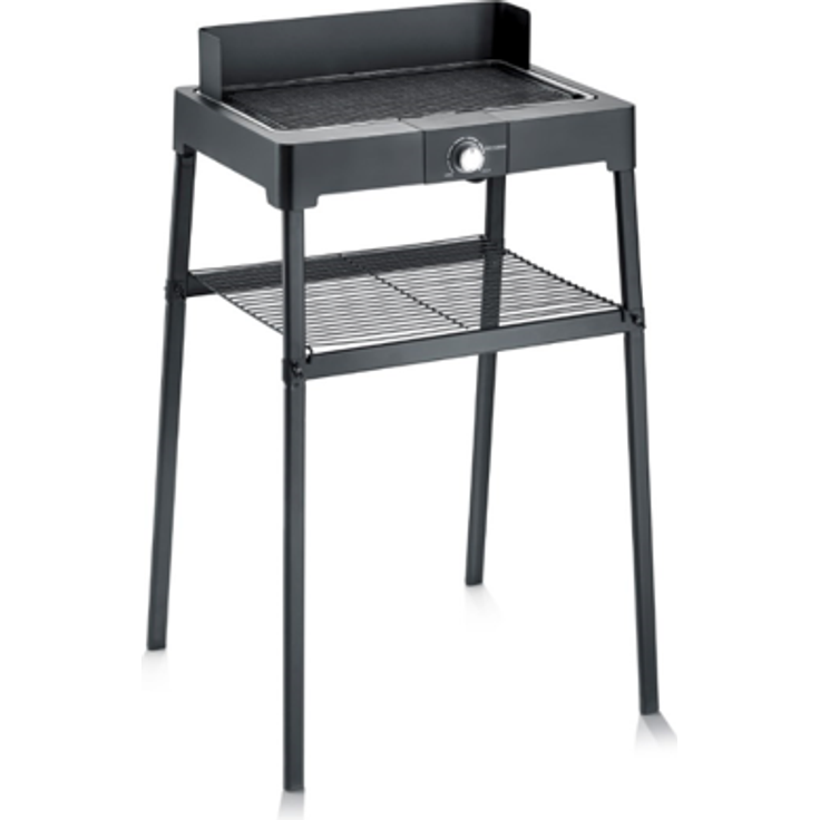 Severin Standgrill m. Windschutz PG 8563 sw Elektrogrill – Bild 1