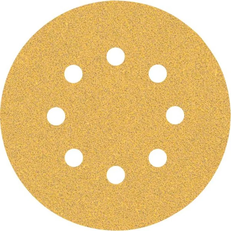 Expert C470 Schleifpapier mit 8 Löchern für Exzenterschleifer, 125 mm, G 60, 5-tlg. - Preisvergleich – Bild 1