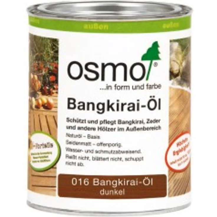 Osmo Bangkirai 0,75 ltr. 016 Dunkel