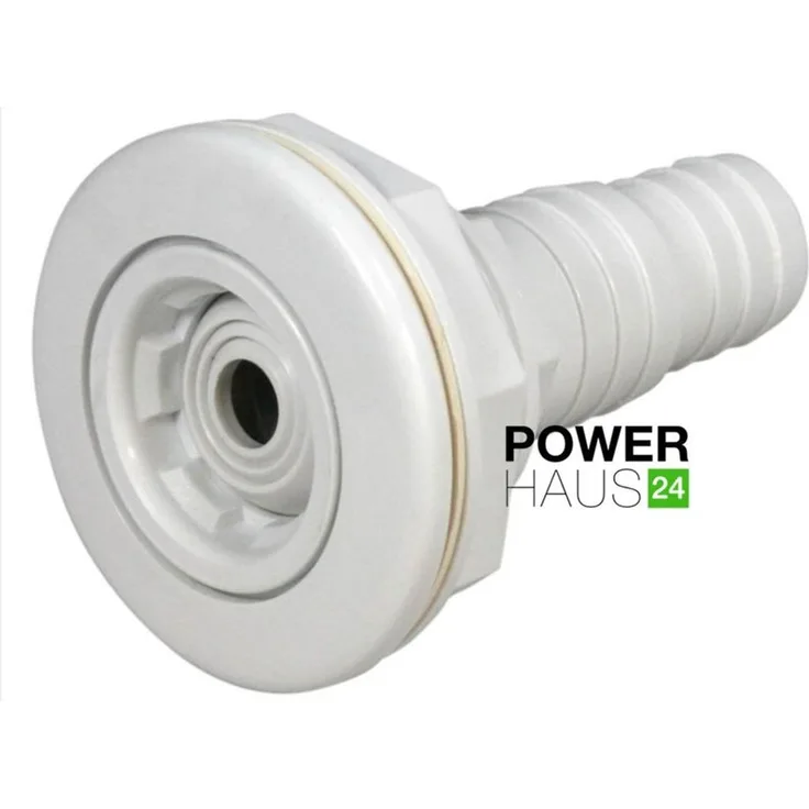POWERHAUS24 - Einlaufdüse (flach) mit schwenkbarem Düsenkopf
