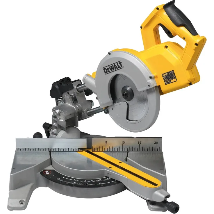 DeWalt Paneelsäge- Kreissäge (1800 Watt, verschiebbarer Werkstückanschlag, XPS-Schnittlinienanzeige, Posaunenauszug mit SKF Gleit- und Kugellagern, Spindelarretierung) DWS777