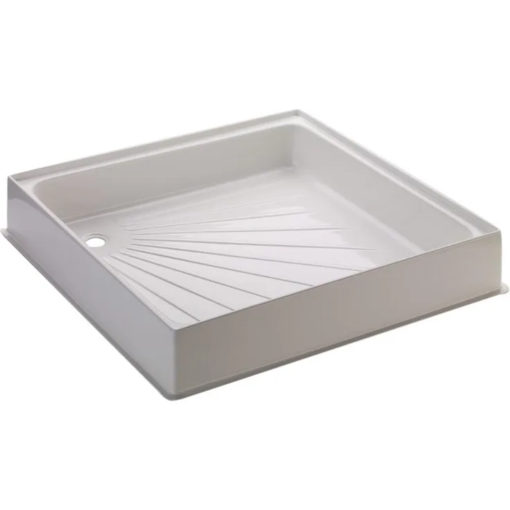WL Duschwanne 60 x 60 x 10 cm weiß