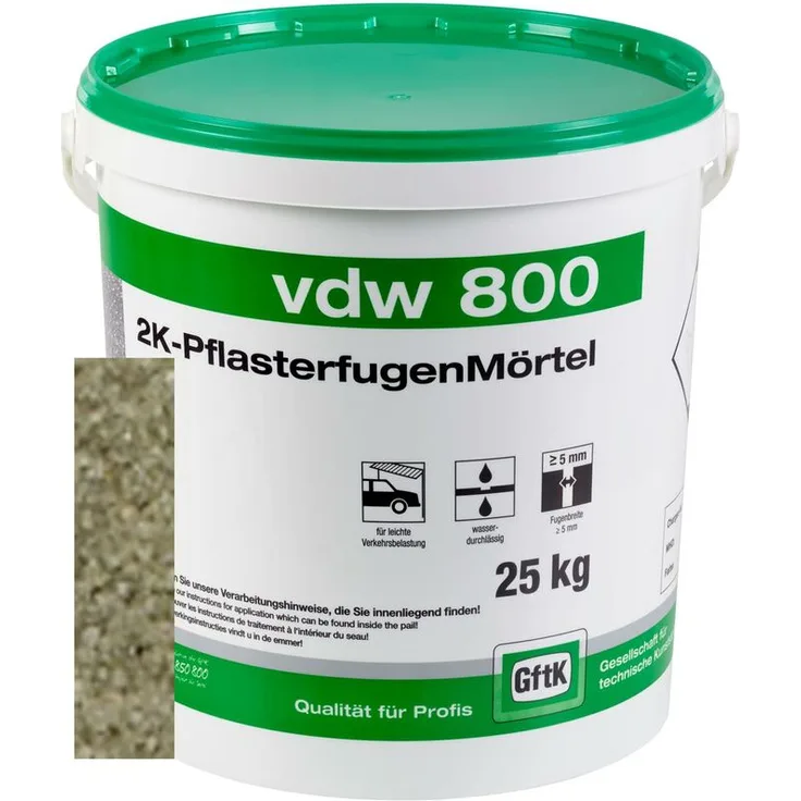 vdw 800 Pflasterfugenmörtel natur 25kg