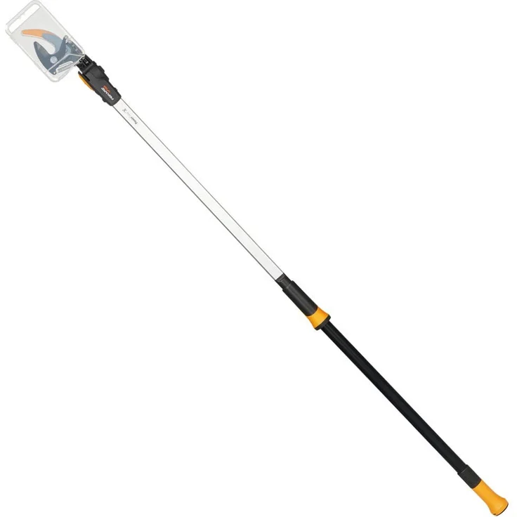 Fiskars Teleskop-Astschere Baumschere Schneidgiraffe UPX86 plus Adapter-Baumsäge UPX80 1023634 – Bild 5