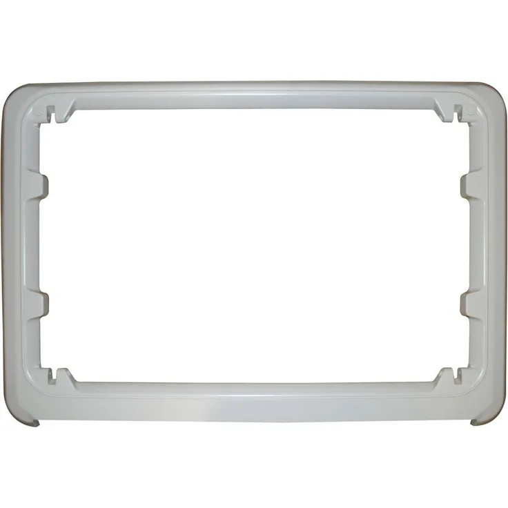 Heki 1 Glasrahmen ohne Anbauteile grau