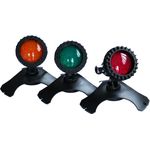 LED Teichbeleuchtung Leuchten Set 3 teilig - 3 x 1,5 W, 21 LED's, 12 V - Mauk