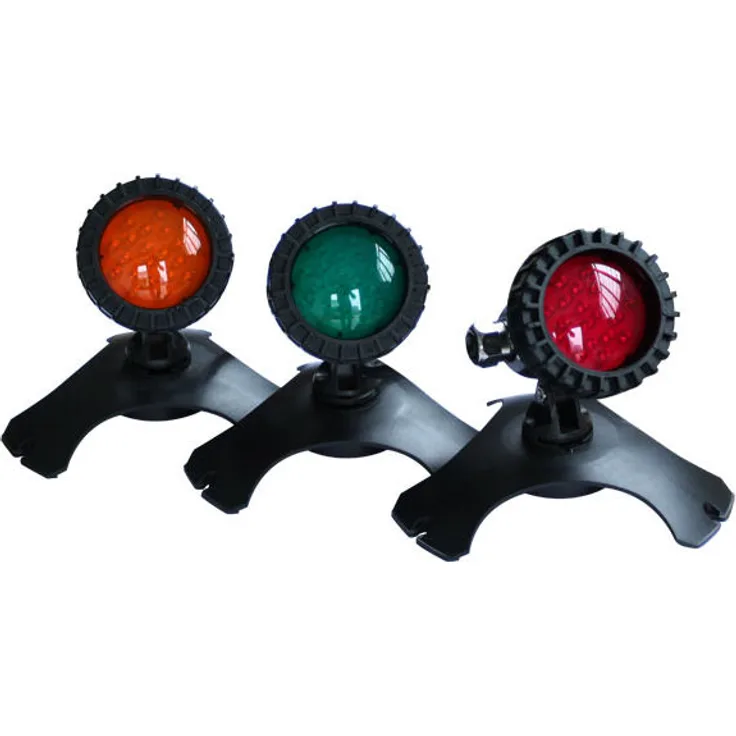 LED Teichbeleuchtung Leuchten Set 3 teilig - 3 x 1,5 W, 21 LED's, 12 V - Mauk