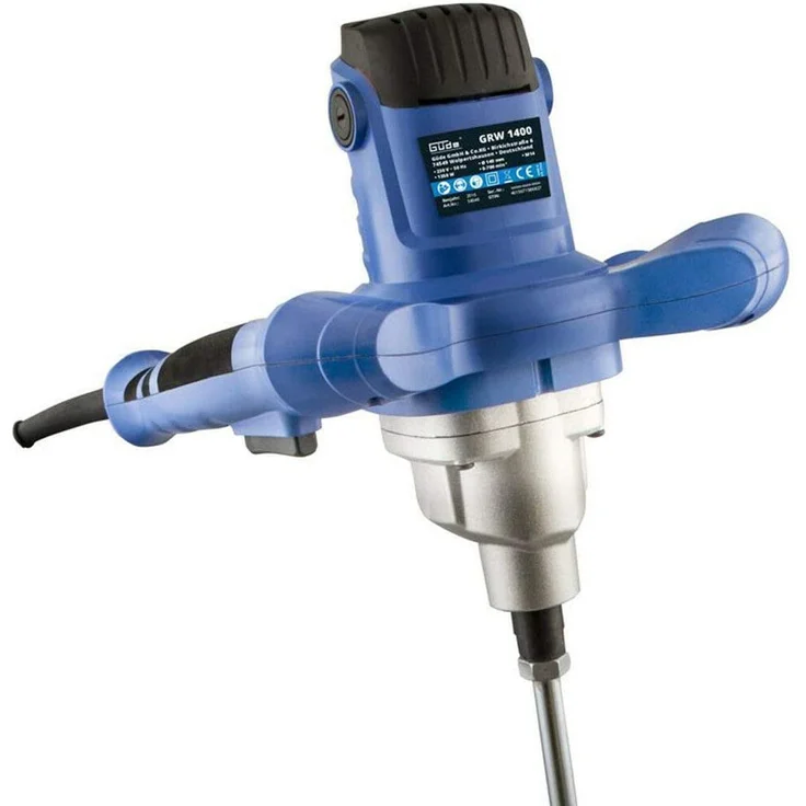 Güde Kräftiges Rührgerät Rührwerk Mörtelrührer Rührer GRW1400 – Bild 3