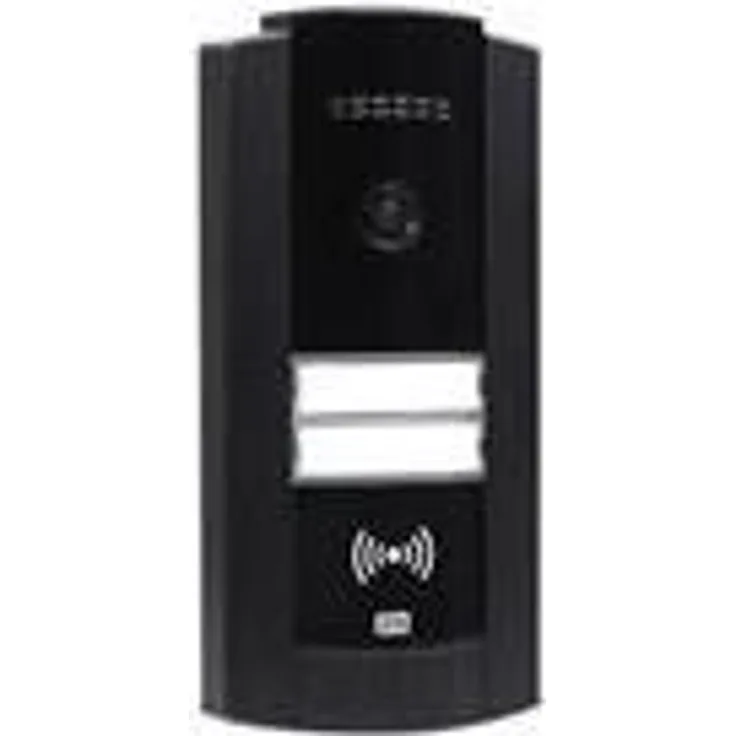 2N Telecommunications IP Base Video-Zugangssystem Schwarz - Video-Zugangssysteme (Schwarz, IP65, Aluminium, Knöpfe, Senkrecht, Outdoor)