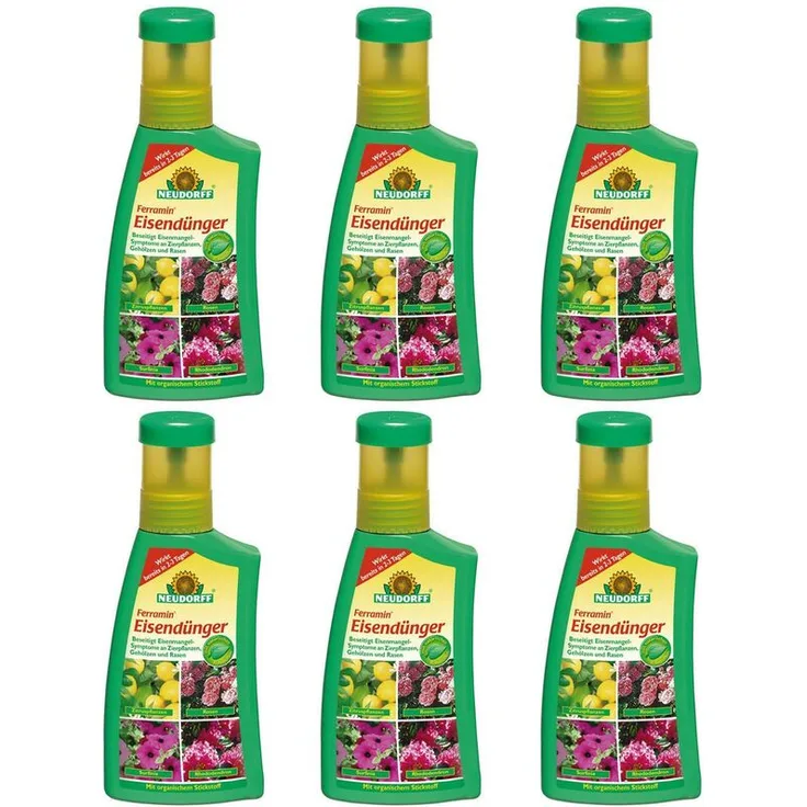 Neudorff 6 x 250 ml Ferramin Eisendünger