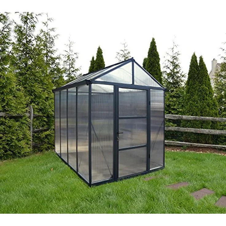 Palram Gewächshaus Glory 6x8 Grau