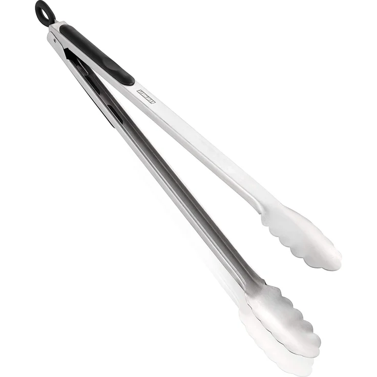 Leifheit Grillzange, Edelstahl, 41 cm, arretierbar, mit Aufhängeöse – Bild 1
