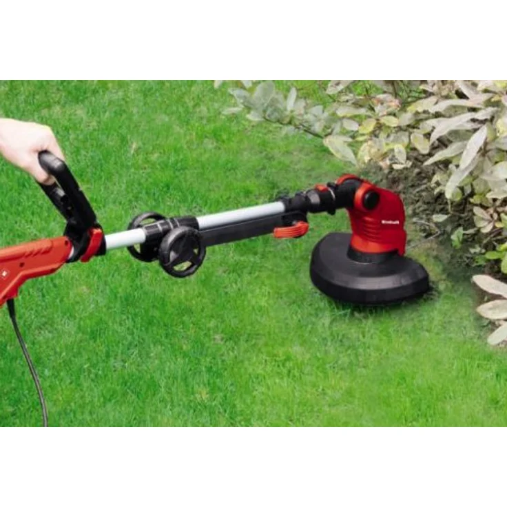 Einhell Elektro-Rasentrimmer GE-ET 5027 (500 W, 11.000 1-min Umdrehungen, 270 mm Schnittkreis, Flowerguard, verstellbarer Motorkopf, Führungsräder) – Bild 5