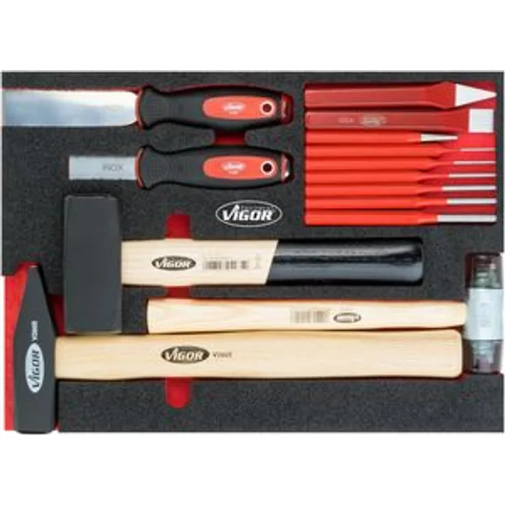 Vigor Hammer-und Meißel-Satz V5085