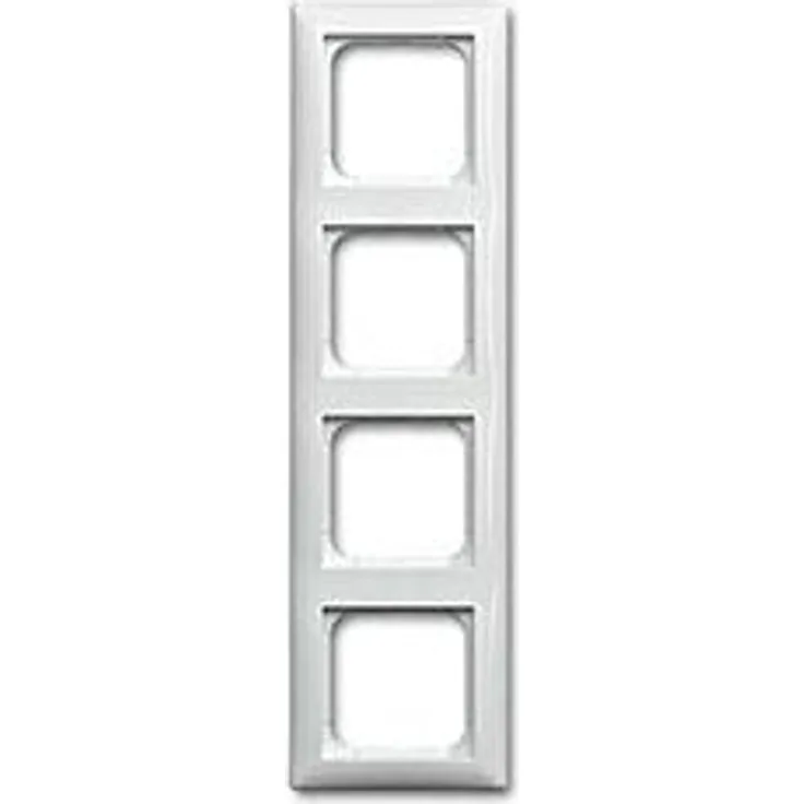 Busch-Jaeger Rahmen 4-fach 1724-914 alpinweiß Busch-balance SI Abdeckrahmen 4011395191590