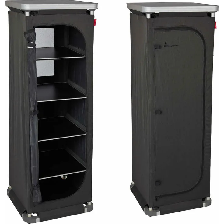 Isabella Zelte Campingschrank Garderobenschrank faltbar (Nr. 700006265) schwarz