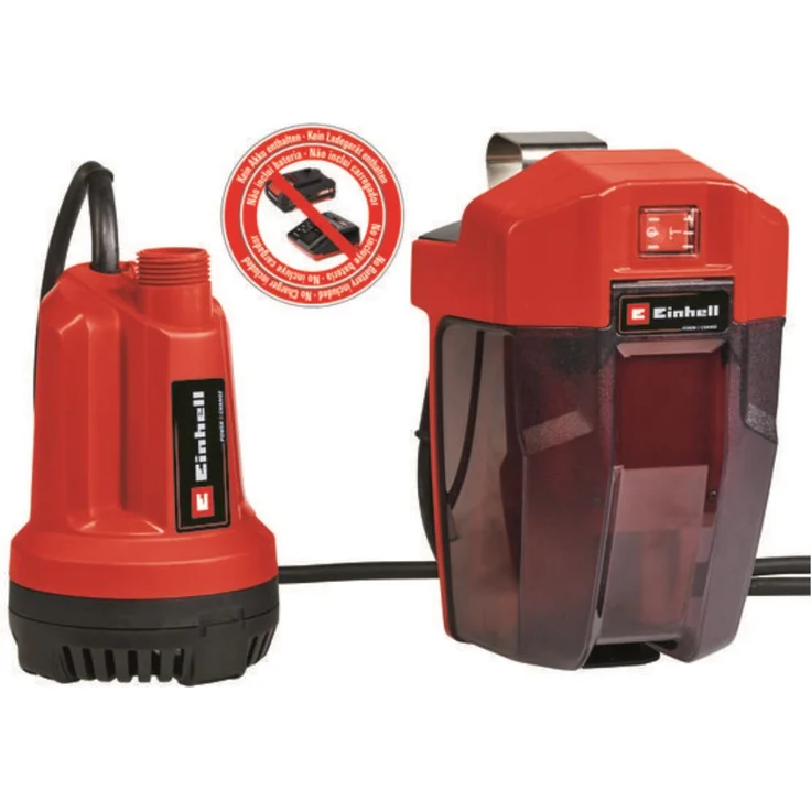 Einhell Akku-Klarwasserpumpe GE-SP 18 Li - ohne Akku ohne Ladegerät Klarwasserpumpe – Bild 1