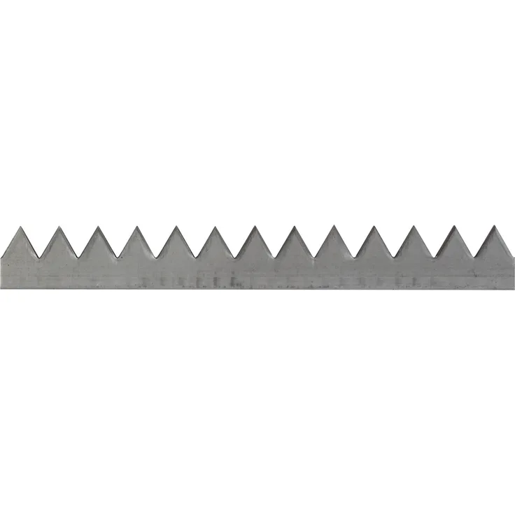 GAH Alberts Zackenleiste,roh,z.Anschweißen,2000x45 - GAH Alberts