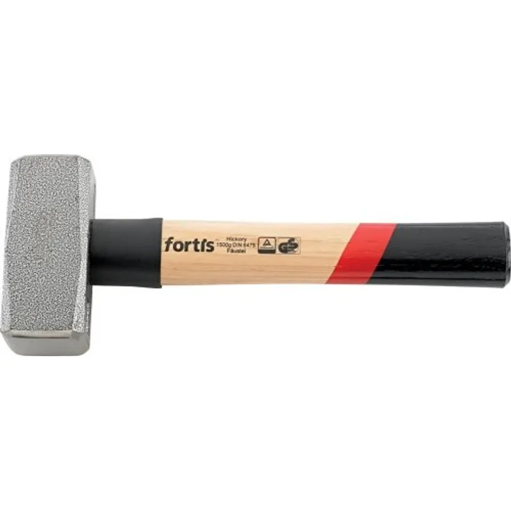 Fortis Fäustel DIN6475 Hickory 2000g Stielschutz