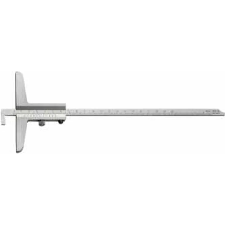 Fortis Tiefenmeßschieber mit abgesetzter Messstange 300 mm 1-50