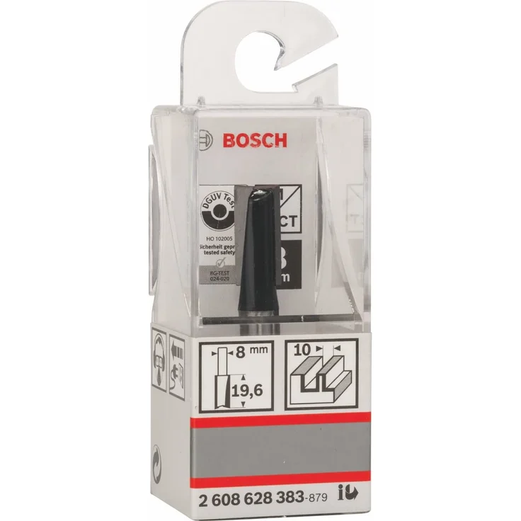 Bosch Professional Nutfräser Standard for Wood (für Holz, Ø 10 mm, Arbeitslänge 20 mm, Zubehör Handfräse) – Bild 4