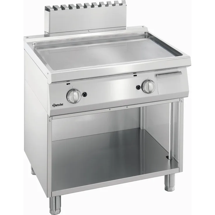 Bartscher Grillplatte Griddleplatte Gas 700, B800, glatt (2855081)