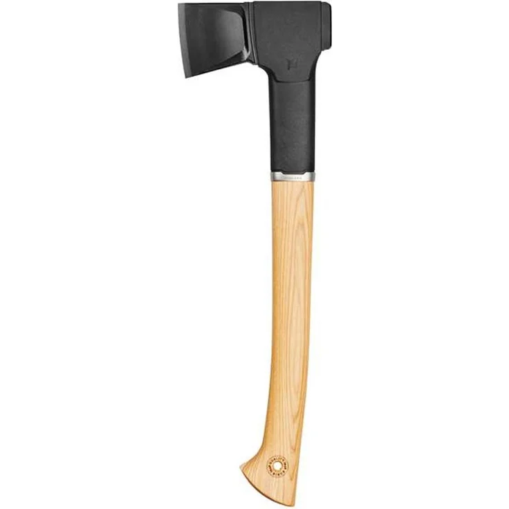 Fiskars Norden Spaltaxt N12, Holzspaltaxt, Axt, Werkzeug, Hickoryholz, FiberComp Kunststoff, Schwarz, 1051144 – Bild 1