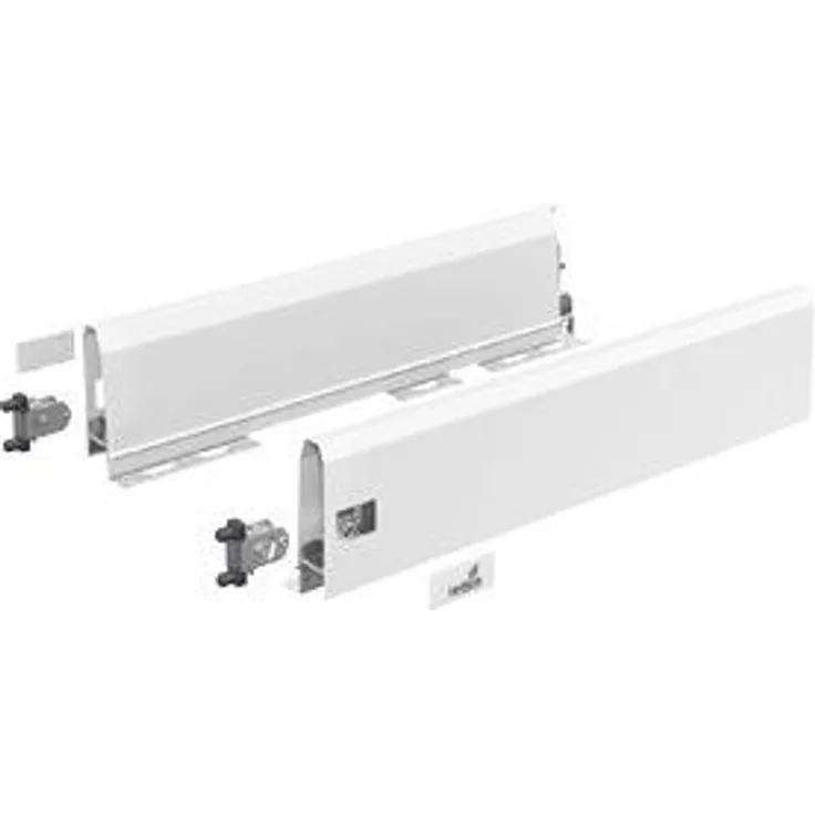 Set Zarge ArciTech, 126 mm - 500 mm, weiß, links und rechts