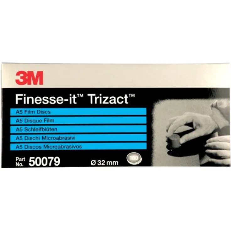 3M Finesse-it ''Trizact'' Schleifblüten P3000 (A5) 50079, Ø32mm, 100Stk.