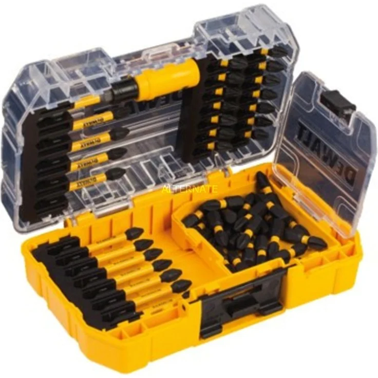 DeWALT DT70738T-QZ Bit-Set 31-tlg. schlagf, schwarz-gelb – Bild 1
