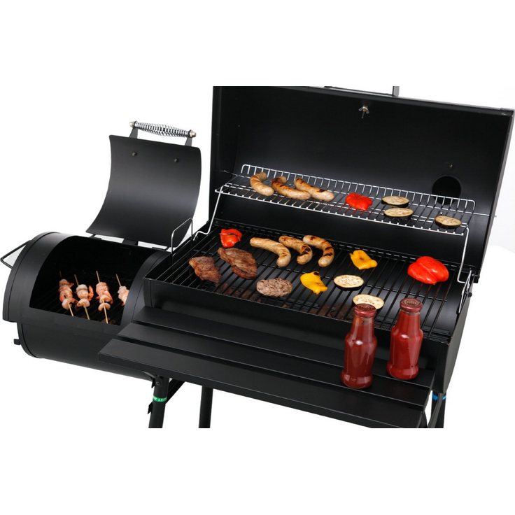 Tepro Holzkohlengrill Smoker Biloxi, Schwarz – Bild 8