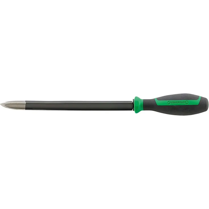 Stahlwille 72063101 10670 Dreikant-Schaber aus Stahl, 210 mm Länge, 5 Stück
