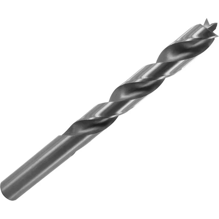 Ent European Norm Tools - ENT 50095 HSS-G Holzspiralbohrer 9,5 mm geschliffener HSS Holzbohrer mit Vorschneider