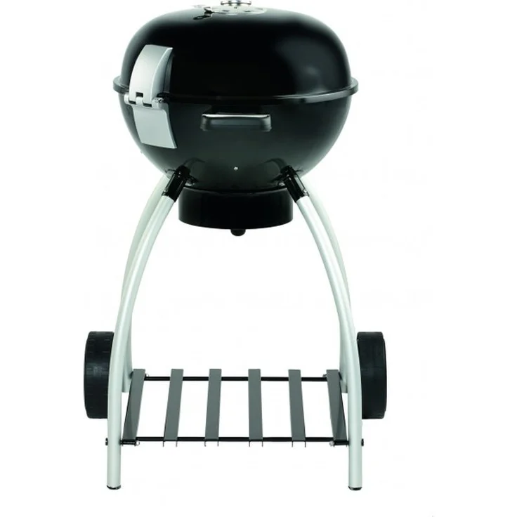 RÖSLE Holzkohle-Kugelgrill No.1 Sport F50, Hochwertiger Kohlegrill mit einstellbarer Luftzufuhr, Deckelscharnier, Deckelthermometer, stabiler Ablage, extra großer Grillfläche und Grillraum – Bild 3
