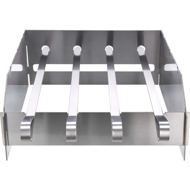 Allgrill Schaschlikspieß-Set für Steakzone Chef Extrem, Ultra, Outdoorküche 33x29x12,5 cm Edelstahl