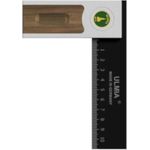 Ulmia 500-150 Multiwinkel, Präzisions Winkel Alu-Line (hohe Messgenauigkeit, gehärtete Stahlschiene, Maßskala, justierbar mittels Präzisionsjustierschraube, 150 mm, Genauigkeit: ± 0,02) - Preisvergleich