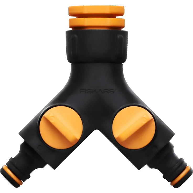 Conector de grifo doble salida - todos los tamaños Bewässerungszubehör – Bild 1